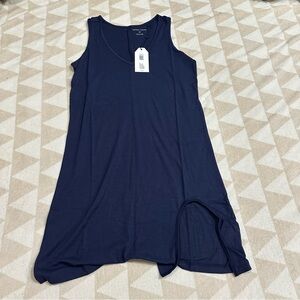 Universal standard UltimateS Meko Nightie sleeveless dress maritime blue